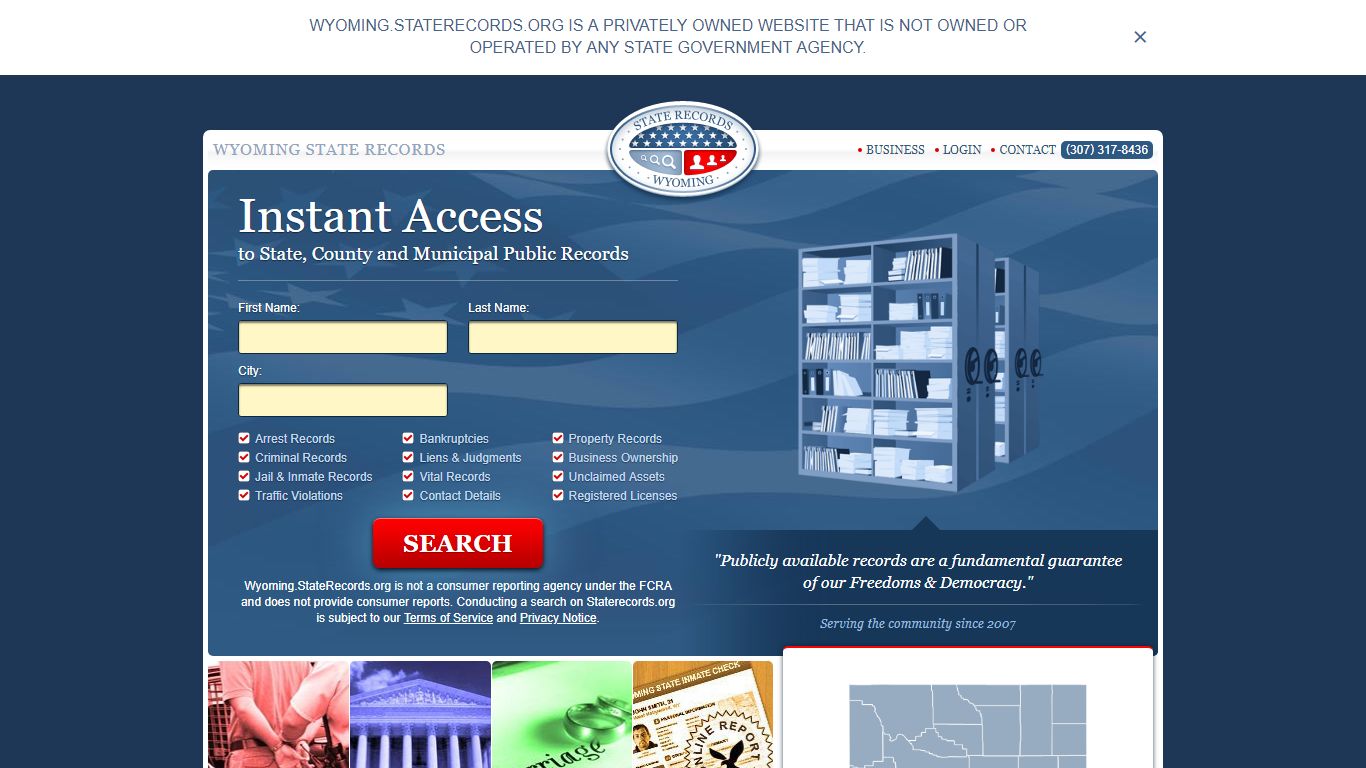 Laramie County Arrest, Court, and Public Records